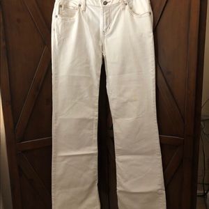 CAbi White jeans
